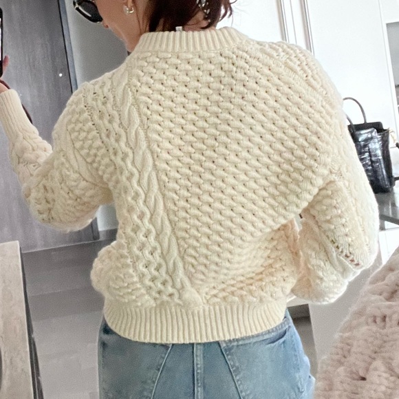 Philip Lim oversized cropped wool sweater - Picture 6 of 8